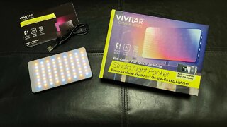 Best Portable Studio Light? Vivitar Studio Light Pocket Unboxing & Overview