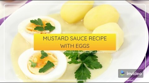 How to make Mustard Sauce Recipe with eggs