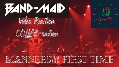 Band Maid " MANNERS" Video Reaction Collaboration!! Tony gets Introduced to Saiki!!!
