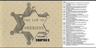 The Law of Sheriffs Chapter 9