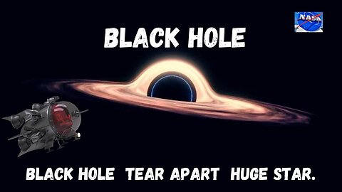 NASA Release Video Showing a Black Hole Tearing Apart a Star || AFP