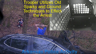 EPIC PIT of the Year by Ark State Trooper| Taser Utilized and Ground Struggle!