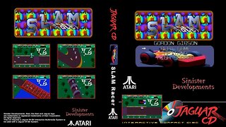 UNRELEASED PROTOTYPE: Slam Racers for the Atari Jaguar - Gameplay / Sample Footage