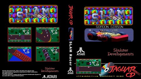 UNRELEASED PROTOTYPE: Slam Racers for the Atari Jaguar - Gameplay / Sample Footage