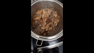 Filipino yummy food- pork adobo- babui adobo