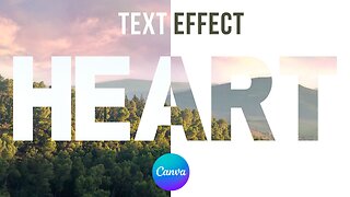 How to Create a Text Mask in Canva (Tutorial)