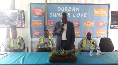 SOUTH AFRICA - Durban - Sod turning at Point Water project (Videos) (efJ)