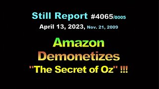 Amazon Demonetizes The Secret of Oz !!, 4066