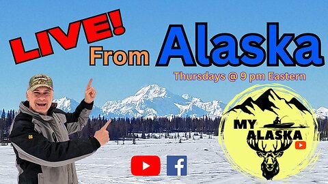 The Snow is Melting! Live from Alaska 4/04/2024