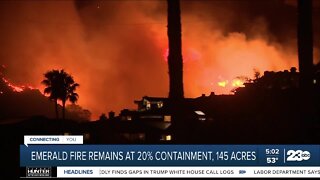 Emerald Fire in Laguna Beach 20% contained
