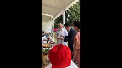 food Challenge PM Modi and Japan PM fumio kishida 🤩🤩 GOLGAPPA