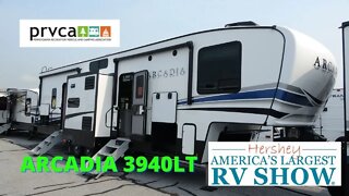 Premiere of The 2022 ARCADIA 3940LT Released At The 2021 Hershey RV Show Guided Tour with Ryan in 4K