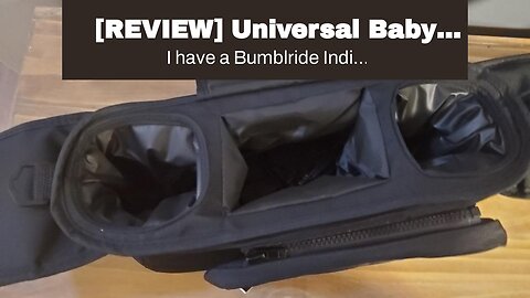 [REVIEW] Universal Baby Stroller Organizer with Insulated Cup Holders- Bag Organizer with Shoul...