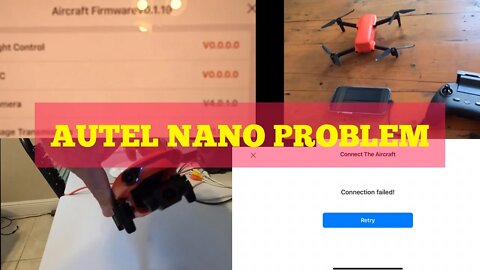 Autel EVO Nano+ PROBLEM!!! First flight Fiasco! #autelevonano