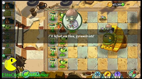 Plants vs Zombies 2 - Epic Adventure Quest - Ancient Egypt Entanglement - August 2023