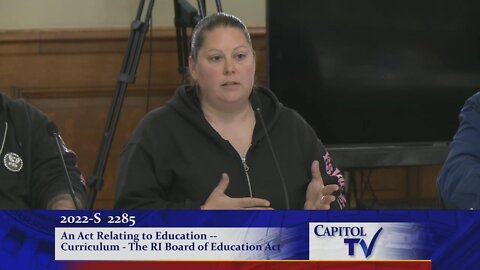 Rachel Ware Opposes Passage Of S2285 Allowing Pleasure Sex Teachings To Children In RI Public Schools