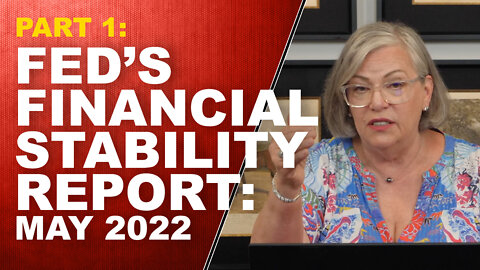 [PT. 1] Fed's Financial Stability Report: May 2022...by LYNETTE ZANG