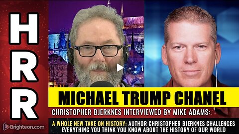 Mike Adams HEALTH RANGER W/ CHRISTOPHER BJERKNES BLOW THE LID ON HITLER & HISTORY AS WE KNOW IT.