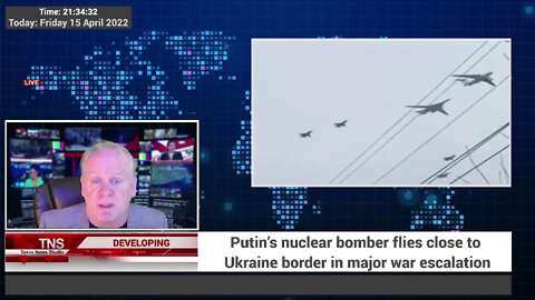 Putin’s nuclear bomber flies close to Ukraine border in major war escalation