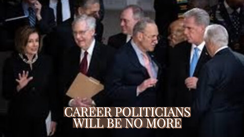 CAREER POLITICIANS WILL BE NO MORE