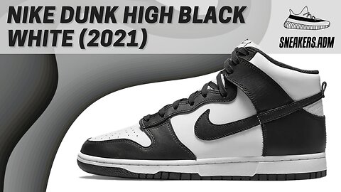 Nike Dunk High Black White (2021) - DD1399-105 - @SneakersADM