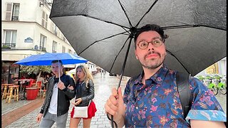 Rainy Day Stroll in Paris (June 3rd 2022)