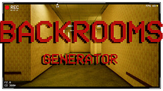 Backrooms Generator | Get the real backrooms eerie feel (No Commentary)