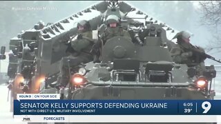Sen. Kelly favors support for Ukraine but no U.S. troops there