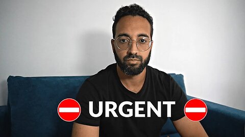 ⛔ URGENT ⛔ À Visionner AUJOURD'HUI et pas demain