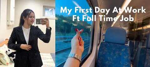 My First Day At Work | Full Time Job | International Student | Canada Vlogs