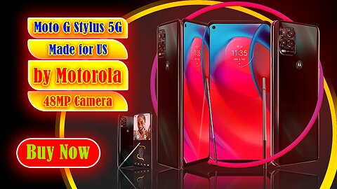 Moto G Stylus 5G | 2-Day battery | Made for US by Motorola | 6/256GB | 48MP Camera | fra