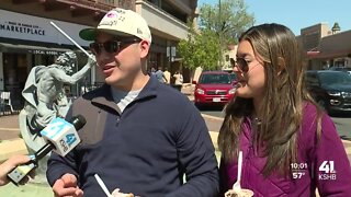 Residents, travelers share excitement for NFL Draft in Kansas City