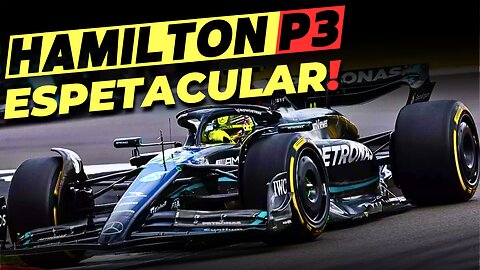 Hamilton ESPETACULAR é P3 com Mercedes W14 muito lento em Silverstone