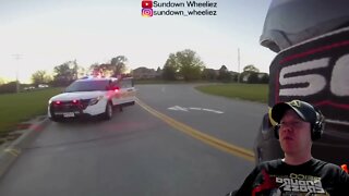 Reaction Video - 10 Minute Dirtbike Chase with Police!!