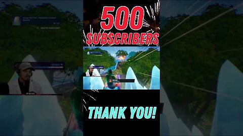 We hit 500 Subscribers! Thanks to you all! #shorts #gaming
