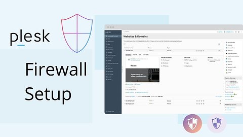 How to set up Firewall on Plesk Panel