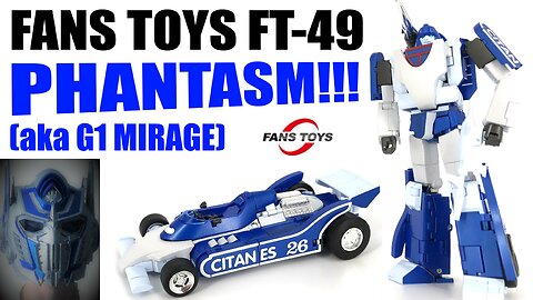 Fans Toys - FT-49 Phantasm (Mirage) Transformation and Full Review