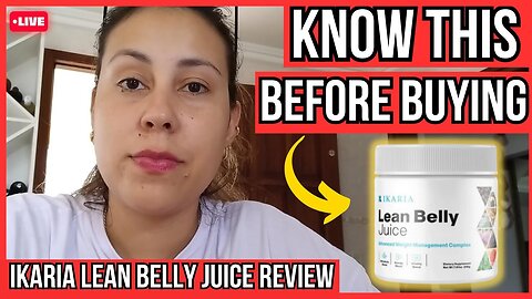 IKARIA LEAN BELLY JUICE REVIEW ((NEW UPDATE!!)) Ikaria Lean Belly Juice -IKARIA JUICE - LEAN BELLY