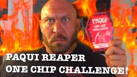 Ryback Paqui Carolina Reaper Hot Pepper One Chip Challenge + AEW ALL OUT REACTION - Food Mukgang