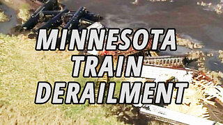 Residents forced to evacuate after train carrying ethanol derails, catches fire in Minnesota