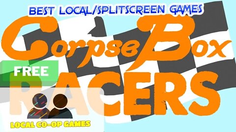 Corpse Box Racers Multiplayer [Free Game] - How to Play Splitscreen [Gameplay]