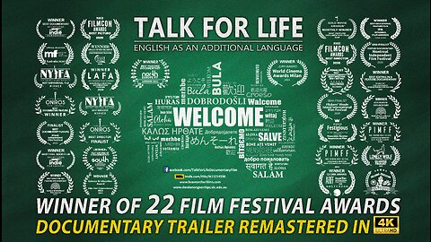 Talk For Life - English as an Additional Language Documentary Trailer 4k Remaster