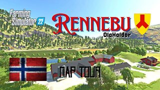 Rennebu / Map Tour / OlaHaldor / FS22 / LockNutz / Norway / Buildings Of Norway / Forestry