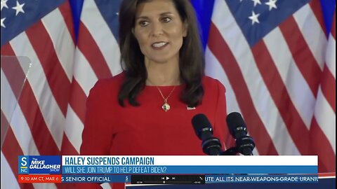 Nikki Haley drops out of the race, congratulates Donald Trump, and wishes him well but stops short of endorsing him for President.
