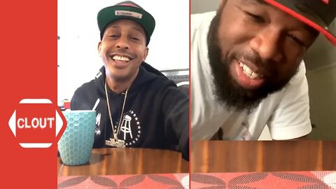 Gillie Da King Meets 50 Cent Look-Alike On IG Live!