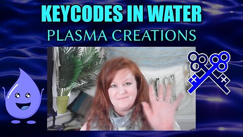 Keycodes in Water - Plasma Creations