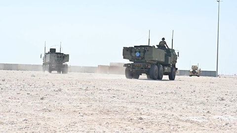 HIMARS demonstration takes place at Al Udeid AB