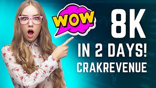 Make $8k in 2 Days From Crakrevenue Affiliate Marketing #CPAmarketingforBeginners