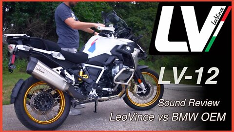 BMW R1250GS - LeoVince LV-12 Sound