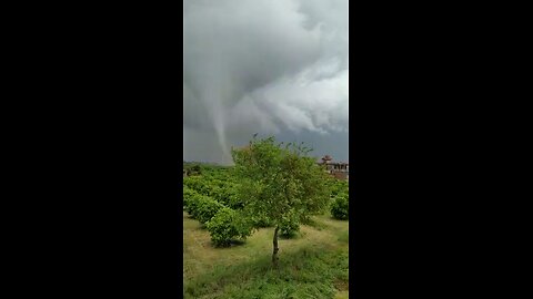 Cyclone in my village